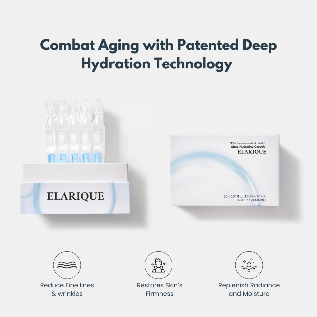 Elarique™ 3% Ultra Hydrating Hyaluronic Acid Serum